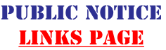 Public Notice
Links page